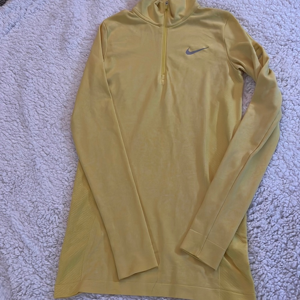 Nike golf dri fit half zip size small